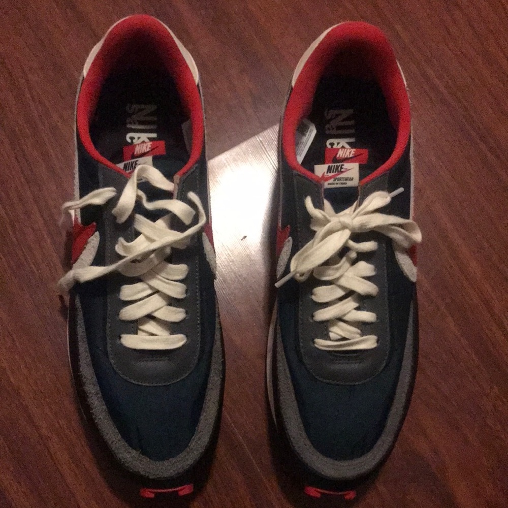 Nike Sacai undercover Men's Blue and Red Sneakers